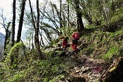 Alle spettacolari Sorgenti dell’Enna da Vedeseta di Val Taleggio l’8 aprile 2019- FOTOGALLERY